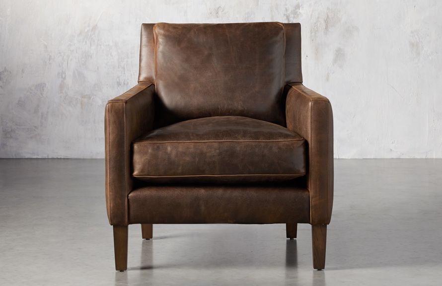 Aniline leather chair