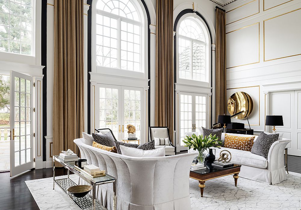 Luxury living room design ideas for elegant homes. 